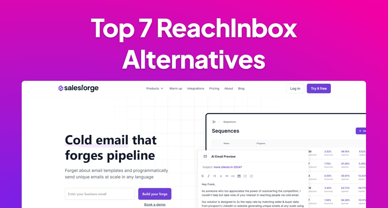 Top 7 ReachInbox Alternatives